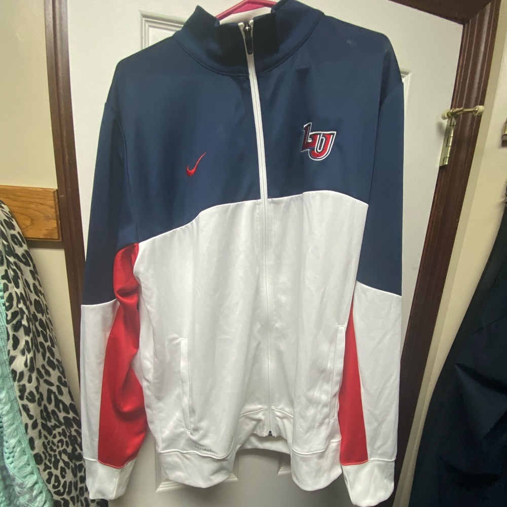 Liberty University Nike track jacket XL
